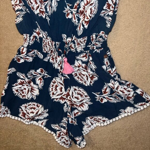 Matilda Jane 435 Girl 10 Navy (Brilliant Daydream) Everyday Dream‎ Floral Romper - Picture 3 of 9